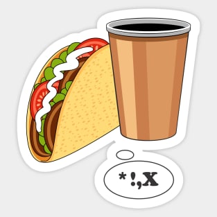 mexican tacos Sticker